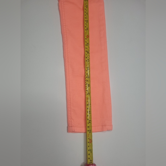 ❤️GB GIRLS SKINNY JEANS  SIZE 12  COLOR TANGERINE - TANGO - Picture 10 of 13